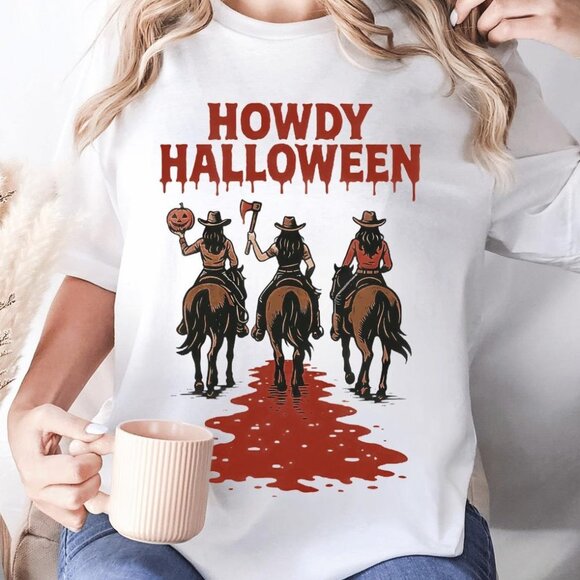 Tops - Vintage Halloween Shirt, Funny Halloween Tee